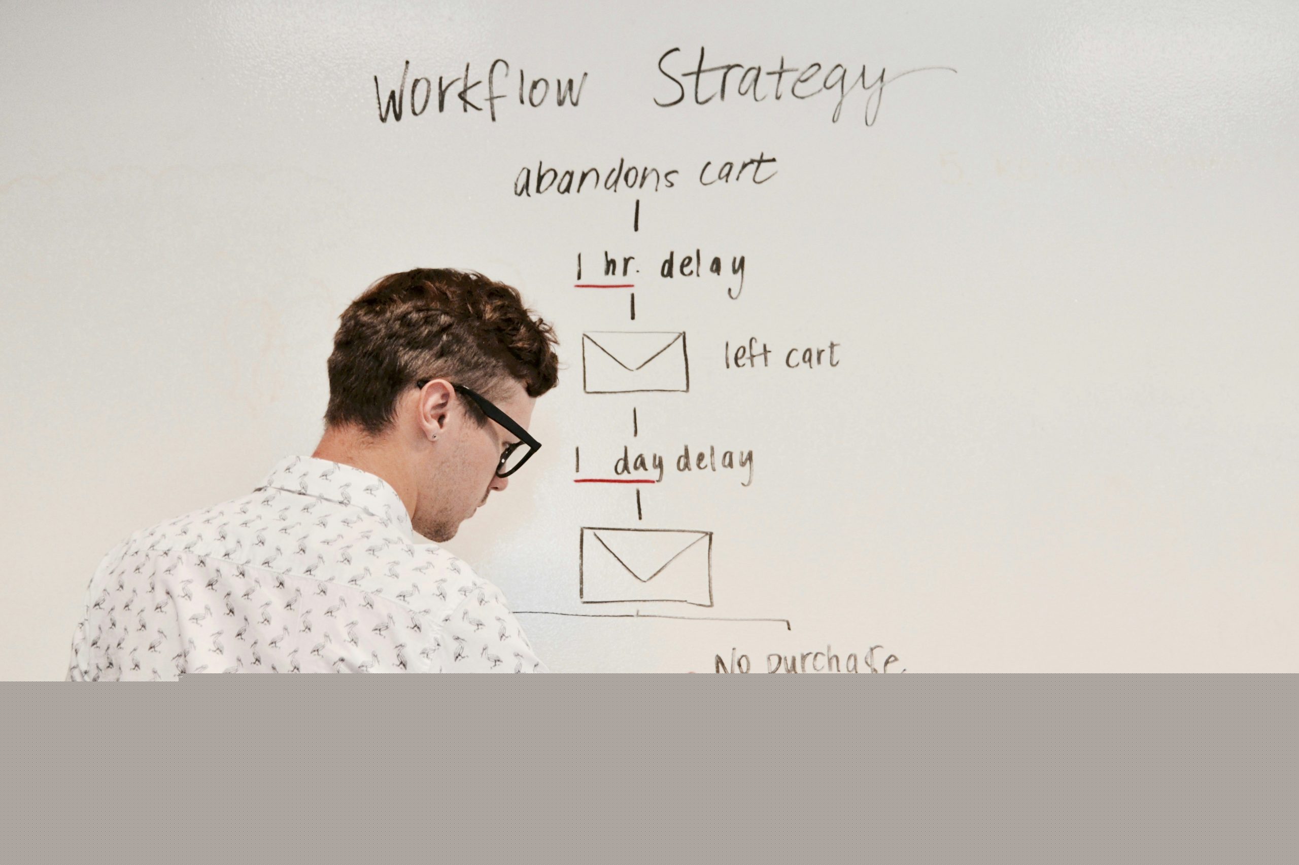 Reviewing strategy and market data with a client team